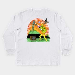 Sound check Kids Long Sleeve T-Shirt